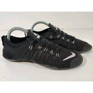 Nike Training Free 1.0 Cross Bionic Shoes Women's 8 Black 641530-001 Workout